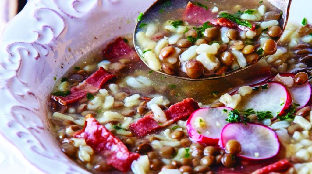 Arroz con Lentejas