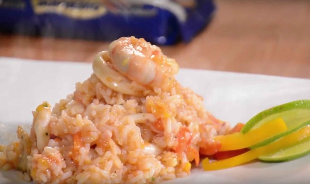 Arroz con frutos del mar