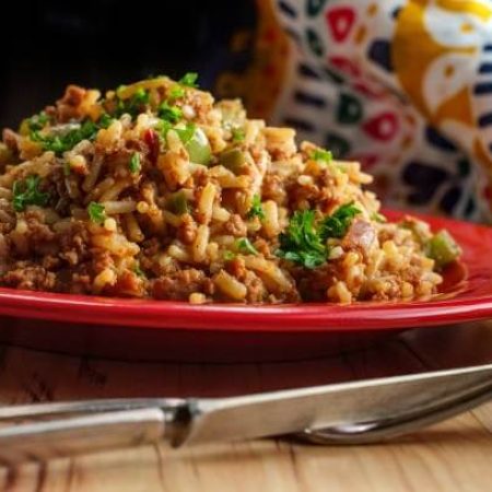 Arroz a la Milanesa