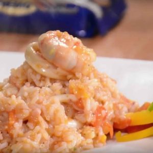 Arroz con frutos del mar